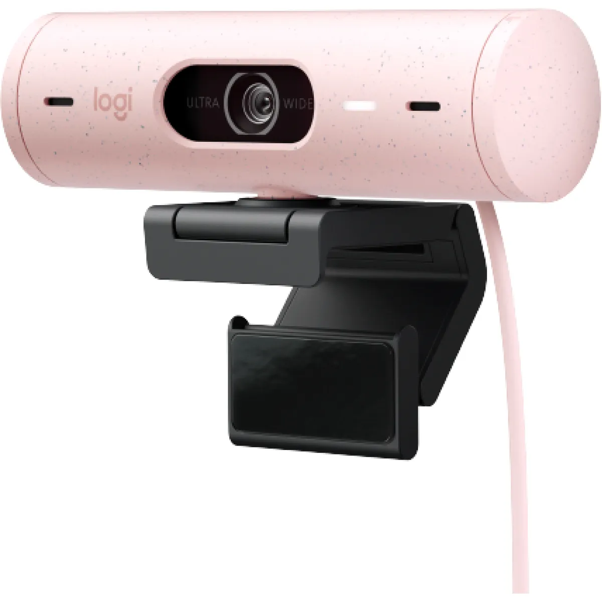 Веб-камера Logitech Brio 500 Rose (960-001421) - мініатюра 10
