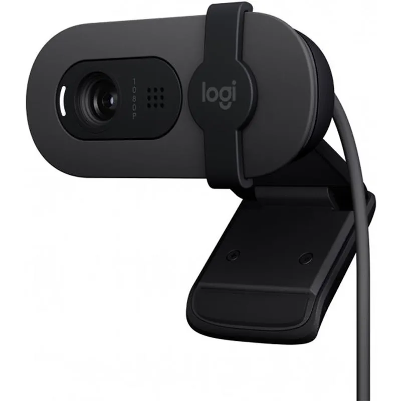 Веб-камера Logitech Brio 100 Graphite (960-001585) - мініатюра 8