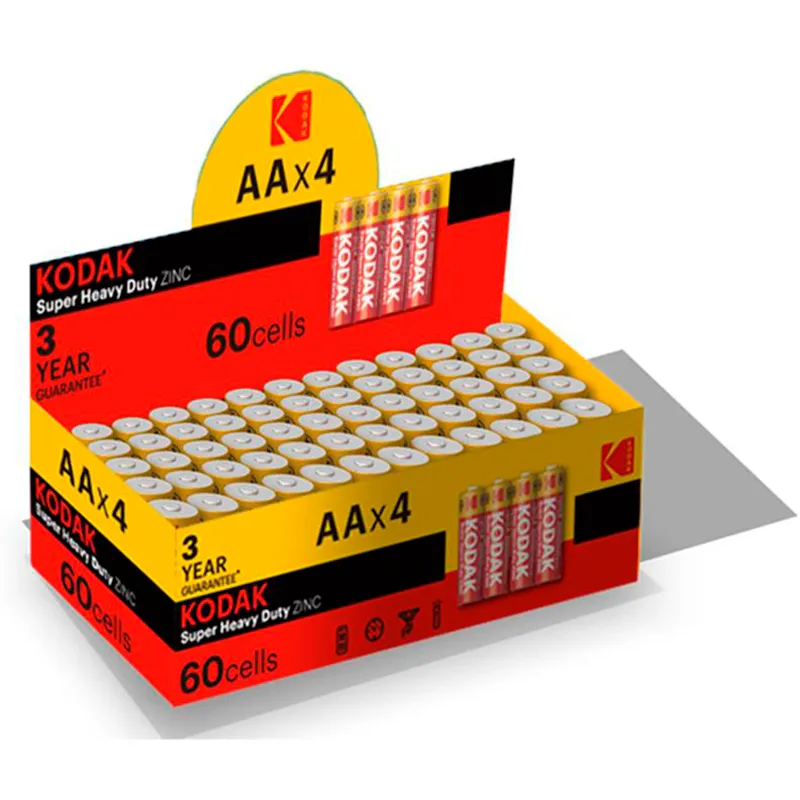 Батарейка Extra Heavy Duty AA/R06 уп. 4шт, коробка - зображення 1