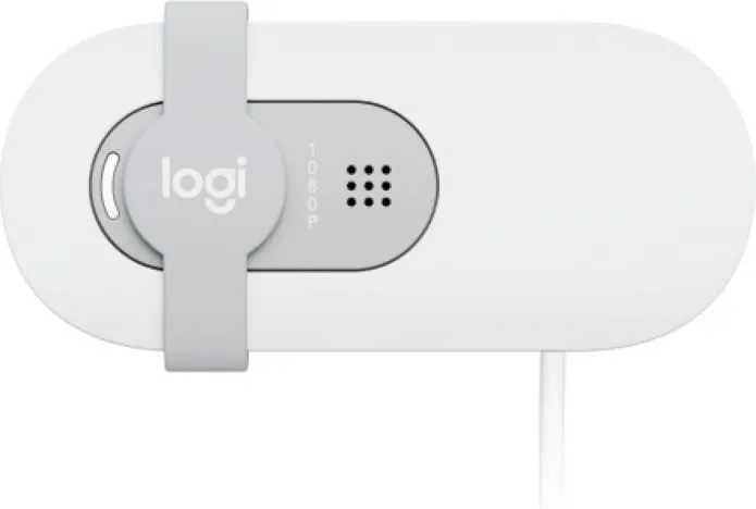 Веб-камера Logitech Brio 100 Off White (960-001617) - мініатюра 12