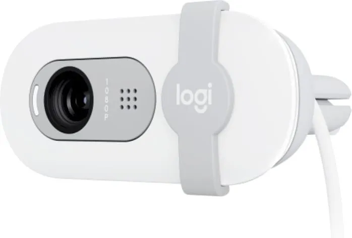 Веб-камера Logitech Brio 100 Off White (960-001617) - мініатюра 9