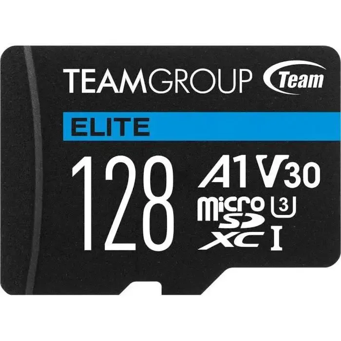 Карта пам`ятi MicroSDXC 128GB UHS-I/U3 Class 10 Team Elite + SD-адаптер (TEAUSDX128GIV30A103) - зображення 1