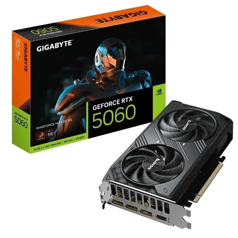 Відеокарта Gigabyte GeForce RTX5060 WINDFORCE MAX OC 8G - зображення 1