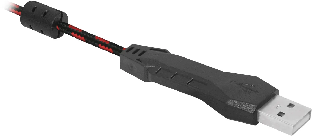 Гарнiтура Defender Warhead G-450 Black/Red (64146) - мініатюра 5