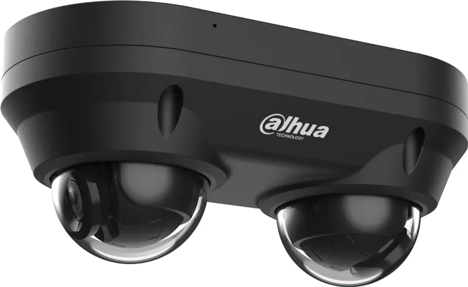 P-камера Dahua DH-IPC-HDBW2449F-AS-E2-IL-Black 2x4МП - мініатюра 2
