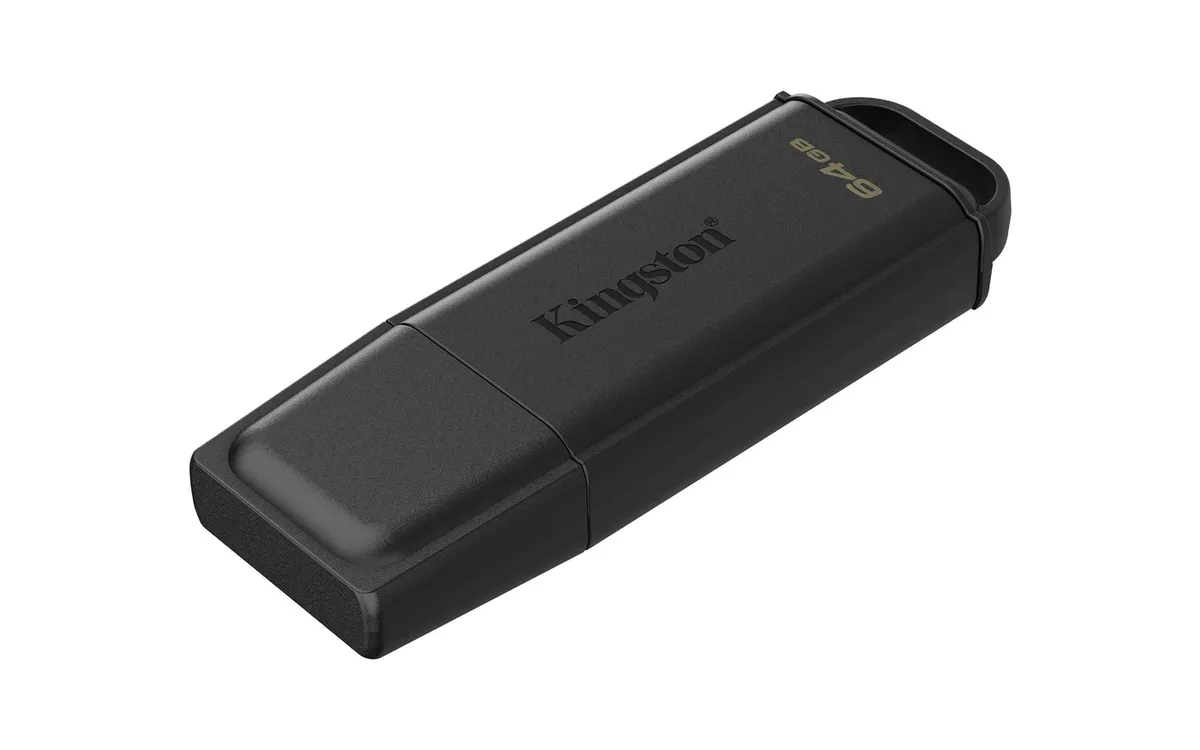Флеш-накопичувач USB3.2 64GB Kingston DataTraveler Exodia Black (DTXG2/64GB) - зображення 1