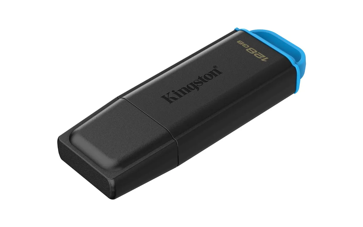 Флеш-накопичувач USB3.2 128GB Kingston DataTraveler Exodia Black (DTXG2/128GB) - зображення 1