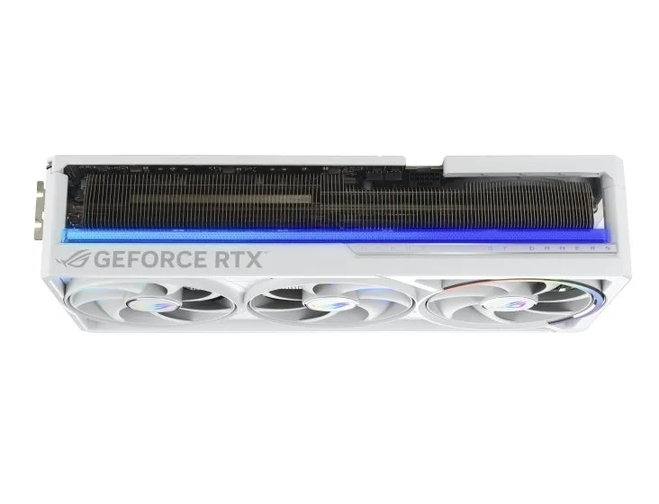 Відеокарта GF RTX 5090 32GB GDDR7 ROG Astral White OC Asus (ROG-ASTRAL-RTX5090-O32G-WHITE) - мініатюра 2