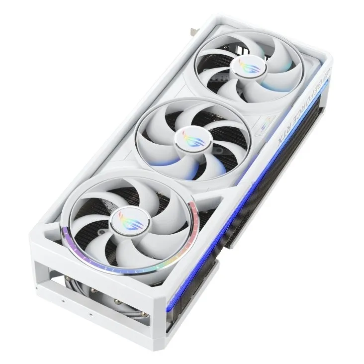 Відеокарта GF RTX 5090 32GB GDDR7 ROG Astral White OC Asus (ROG-ASTRAL-RTX5090-O32G-WHITE) - мініатюра 3