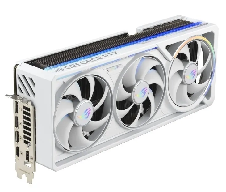 Відеокарта GF RTX 5090 32GB GDDR7 ROG Astral White OC Asus (ROG-ASTRAL-RTX5090-O32G-WHITE) - мініатюра 5