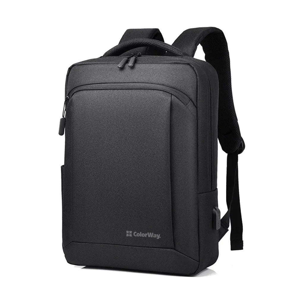 Рюкзак для ноутбука ColorWay Practical 17.3" Black (CW-BPP173-BK) - мініатюра 2