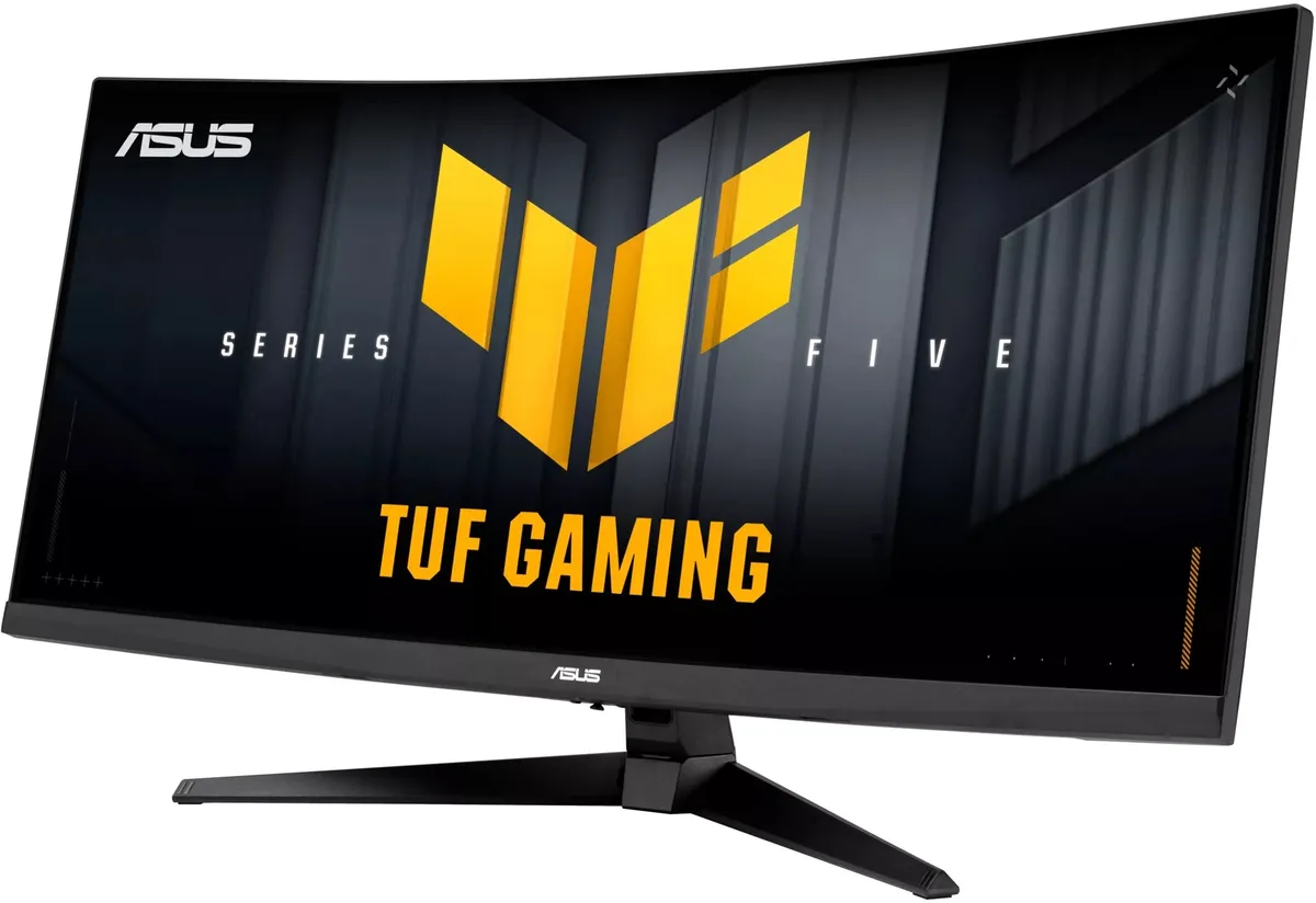 Монітор Asus 34" TUF Gaming VG34WQ5A (90LM0CP1-B01171) VA Black Curved 400Hz - мініатюра 5