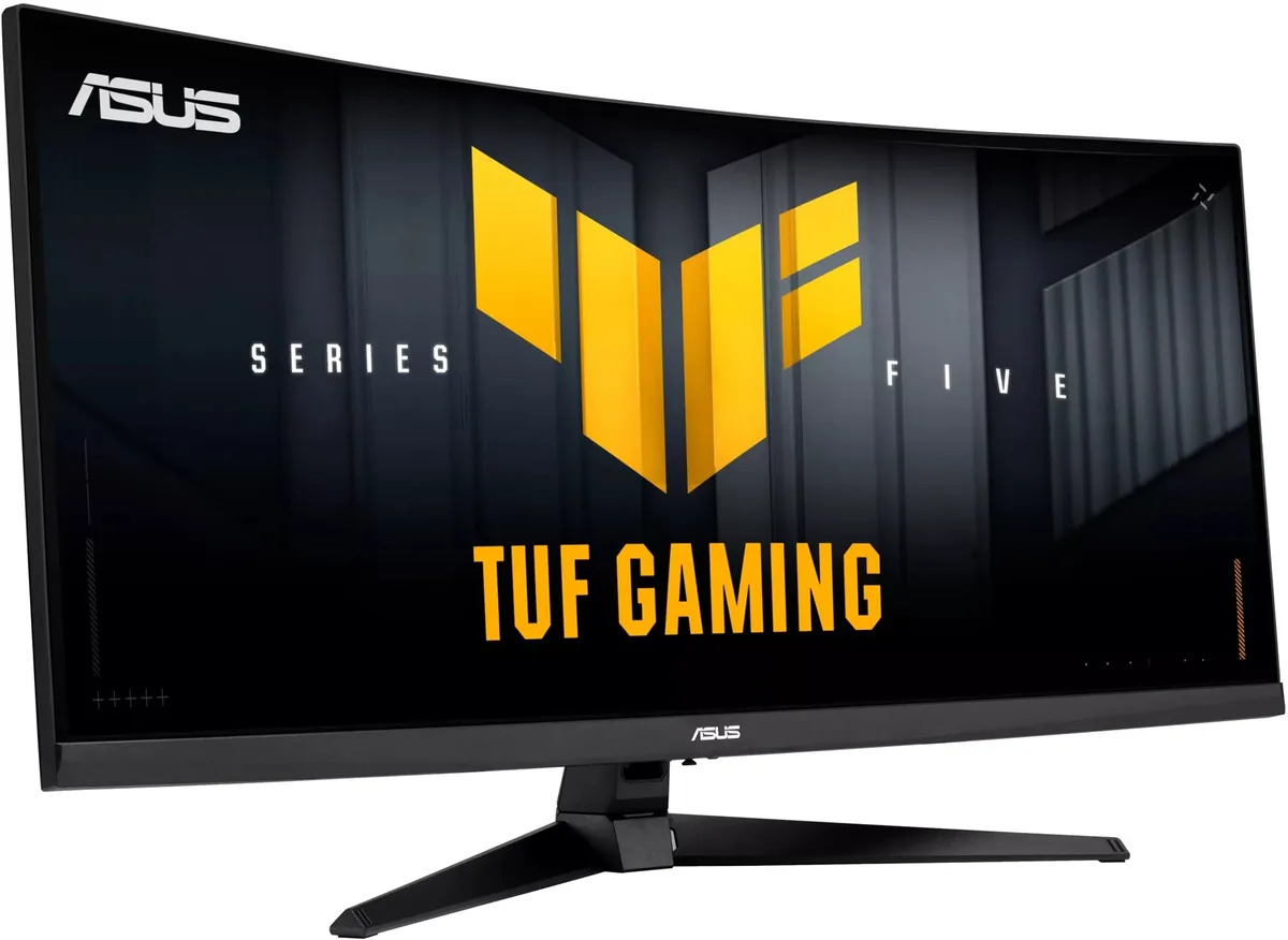 Монітор Asus 34" TUF Gaming VG34WQ5A (90LM0CP1-B01171) VA Black Curved 400Hz - мініатюра 6