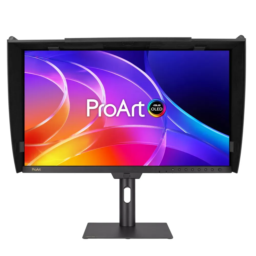 Монітор Asus 26.5" ProArt PA27USD (90LM04N0-B01371) OLED Black 240Hz - зображення 1