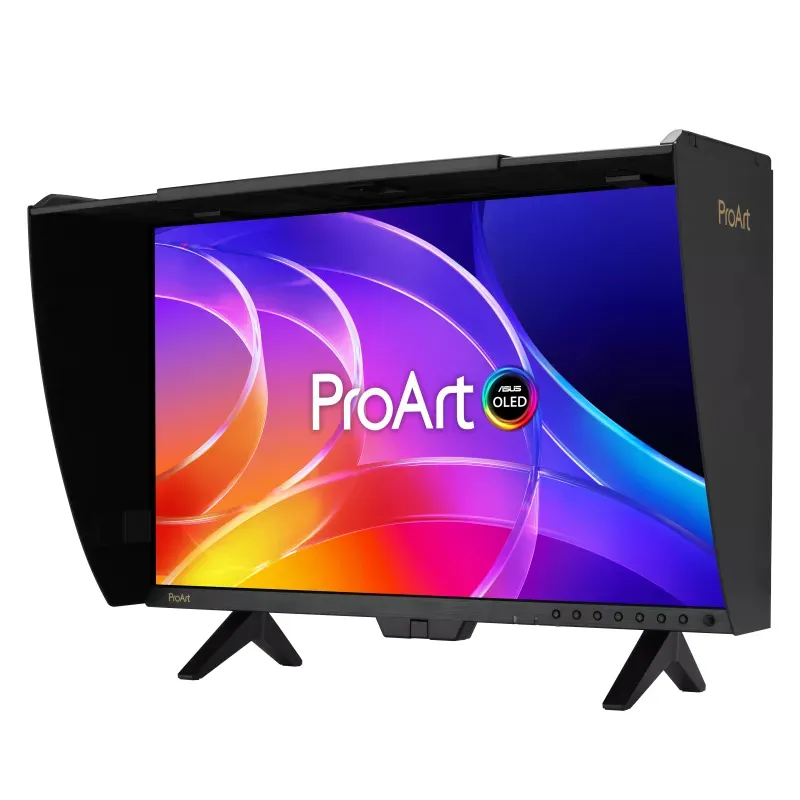 Монітор Asus 26.5" ProArt PA27USD (90LM04N0-B01371) OLED Black 240Hz - мініатюра 3