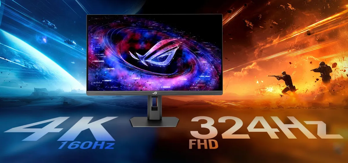 Монітор Asus 27" ROG Strix XG27UCSR (90LM0CK0-B01171) IPS Black 160Hz - мініатюра 12