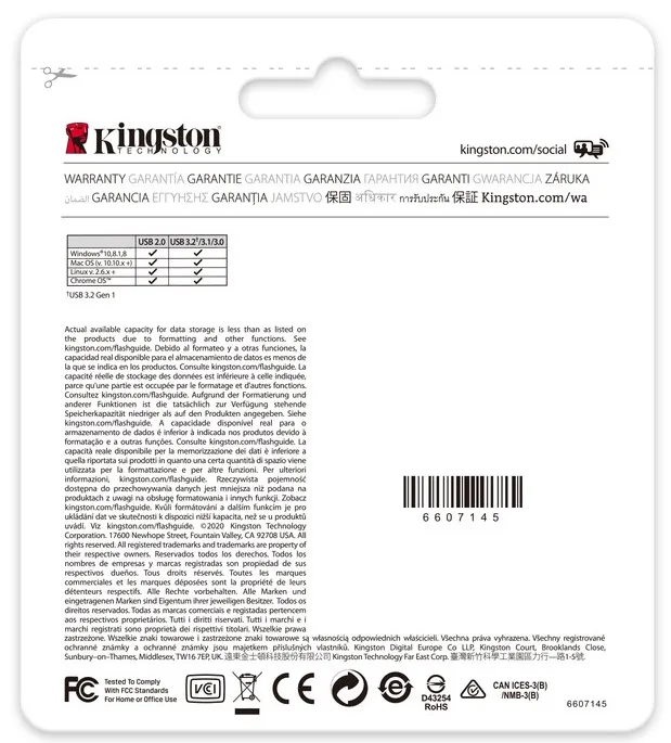 Флеш-накопичувач USB3.2 64GB Type-C Kingston DataTraveler 70 Black (DT70/64GB) - мініатюра 8