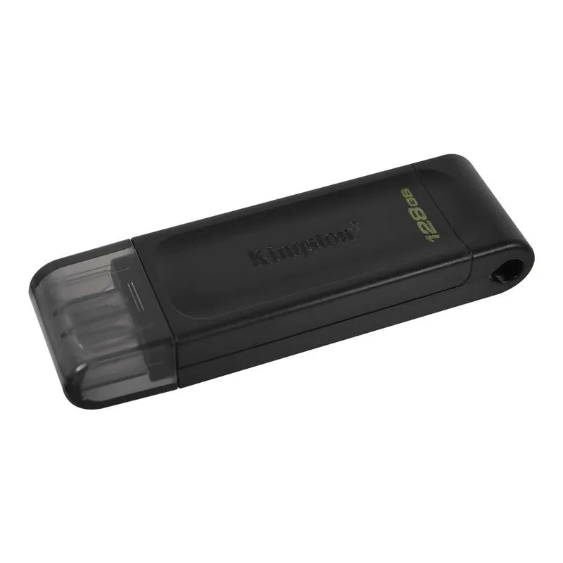 Флеш-накопичувач USB3.2 128GB Type-C Kingston DataTraveler 70 Black (DT70/128GB) - мініатюра 6