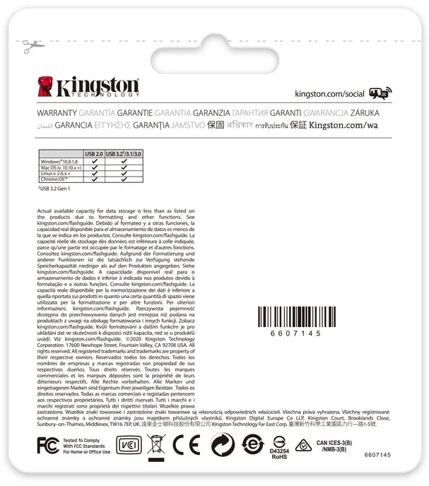 Флеш-накопичувач USB3.2 128GB Type-C Kingston DataTraveler 70 Black (DT70/128GB) - мініатюра 8