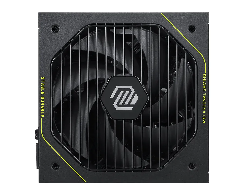 Блок живлення MSI MAG A1000PLS PCIE5 1000W - мініатюра 3