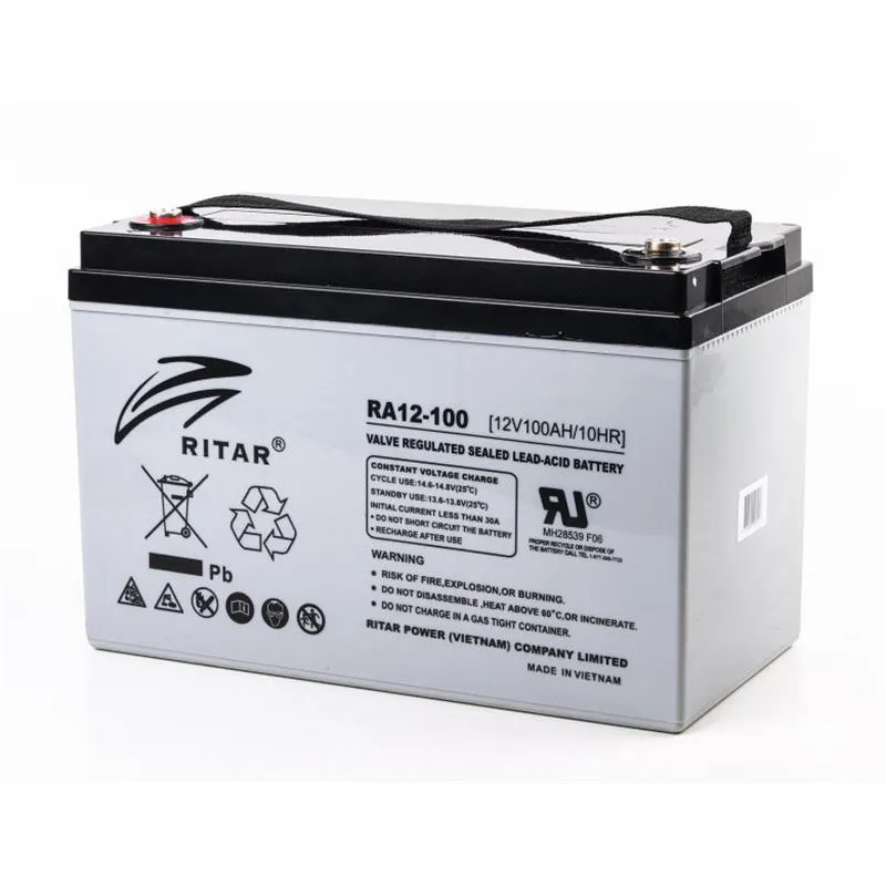Акумуляторна батарея Ritar 12V 100AH (RA12-100) AGM - мініатюра 3