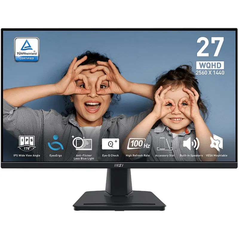 Монітор MSI 27" Pro MP275Q IPS Black 100Hz - мініатюра 6