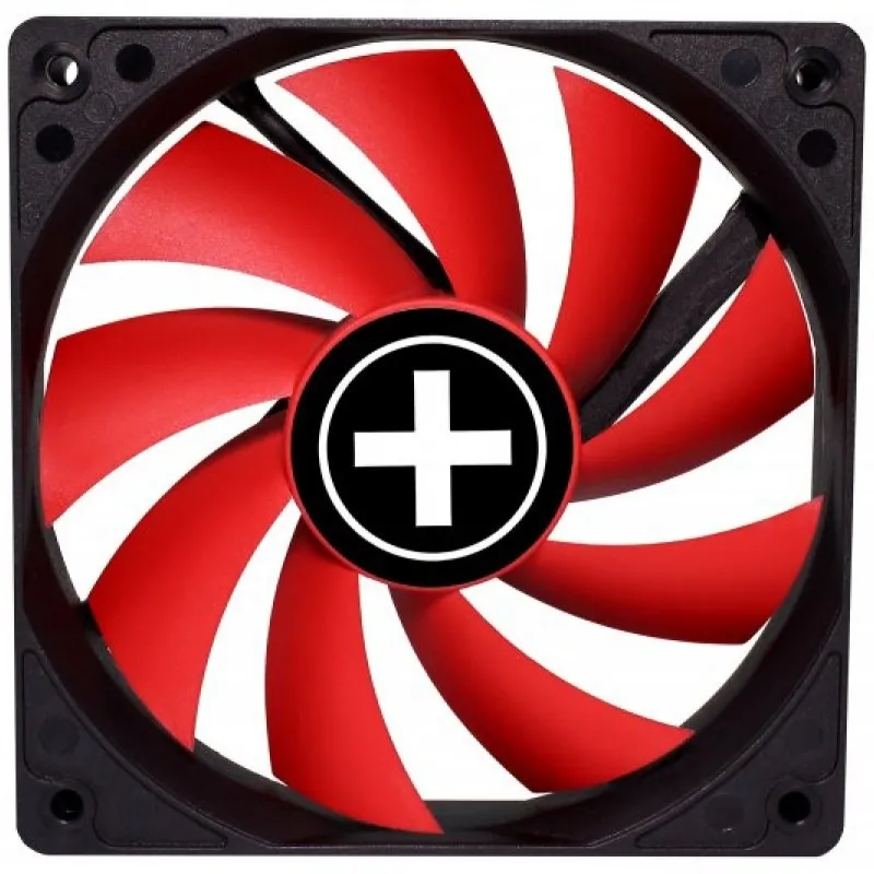 Вентилятор Xilence XPF120.R.PWM (XF042), 120х120х25мм, 4-pin, Black/Red - мініатюра 3
