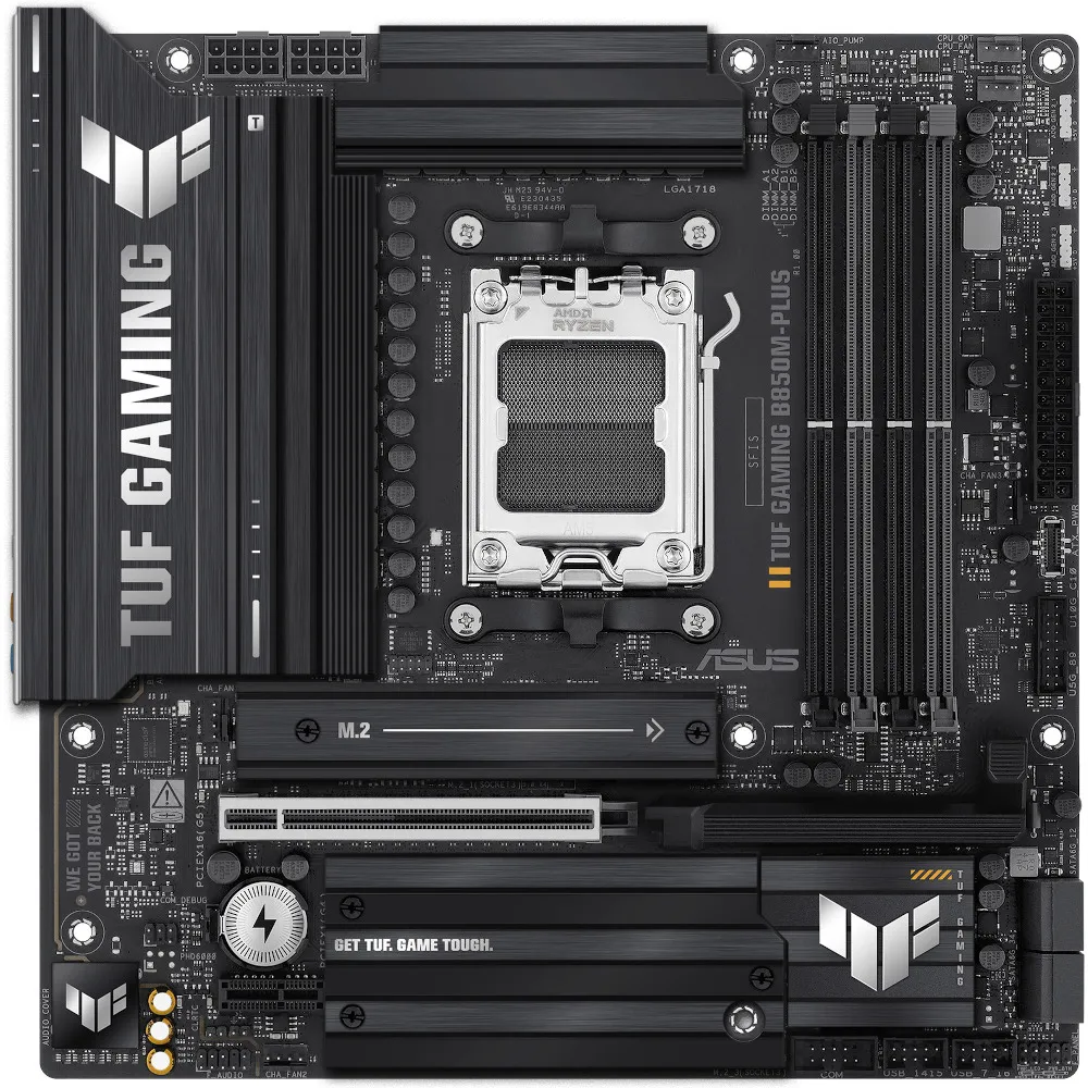 Материнська плата Asus TUF Gaming B850M-Plus Socket AM5 - зображення 1