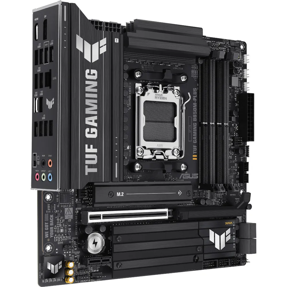 Материнська плата Asus TUF Gaming B850M-Plus Socket AM5 - мініатюра 2