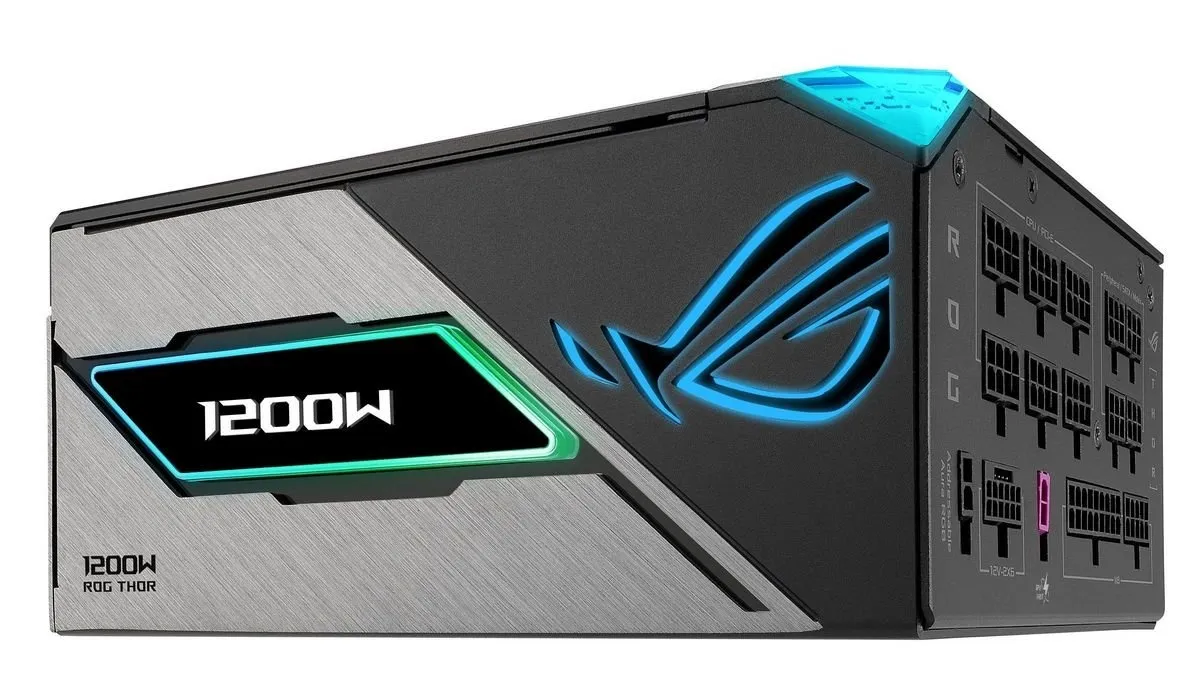 Блок живлення Asus ROG Thor 1200W Platinum III ROG Equalizer (90YE00V7-B0NA00) - мініатюра 9