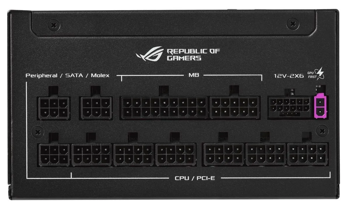 Блок живлення Asus ROG Strix 1000W Platinum ROG Equalizer (90YE00W7-B0NA00) - мініатюра 7