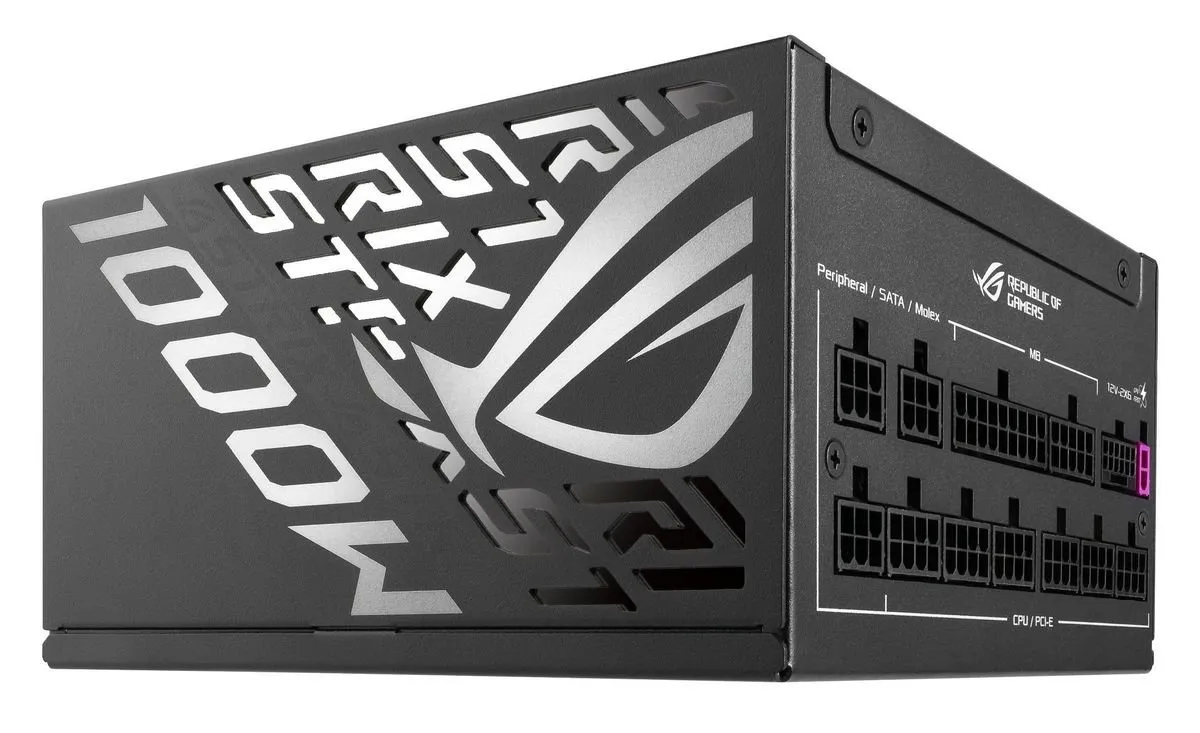 Блок живлення Asus ROG Strix 1000W Platinum ROG Equalizer (90YE00W7-B0NA00) - мініатюра 9