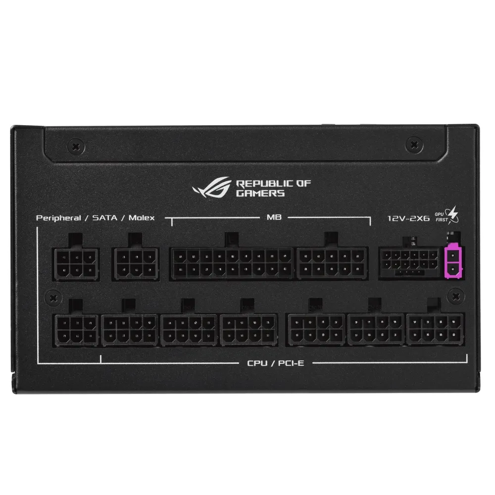 Блок живлення Asus ROG Strix 1200W Platinum ROG Equalizer (90YE00W6-B0NA00) - мініатюра 7