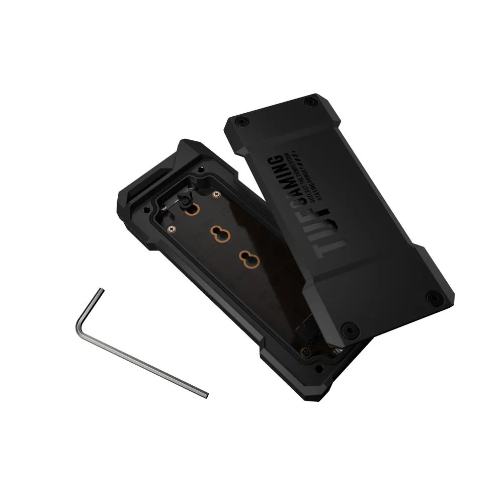 Зовнішня кишеня Asus TUF Gaming A1 ESD-T1A PCIe NVMe M.2 2230/2242/2260/2280 USB Type-C 3.2 Black (90DD02N0-M09000) - мініатюра 9