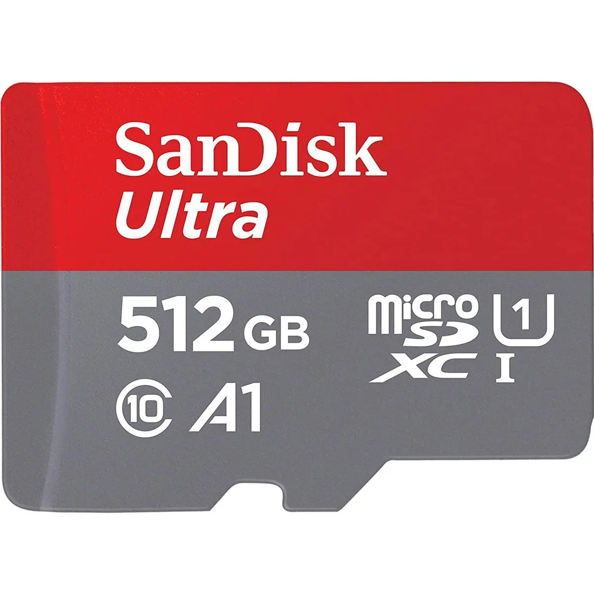 Карта пам`ятi MicroSDXC 512GB UHS-I Class 10 SanDisk Ultra A1 R150MB/s + SD-adapter (SDSQUAC-512G-GN6MA) - мініатюра 2