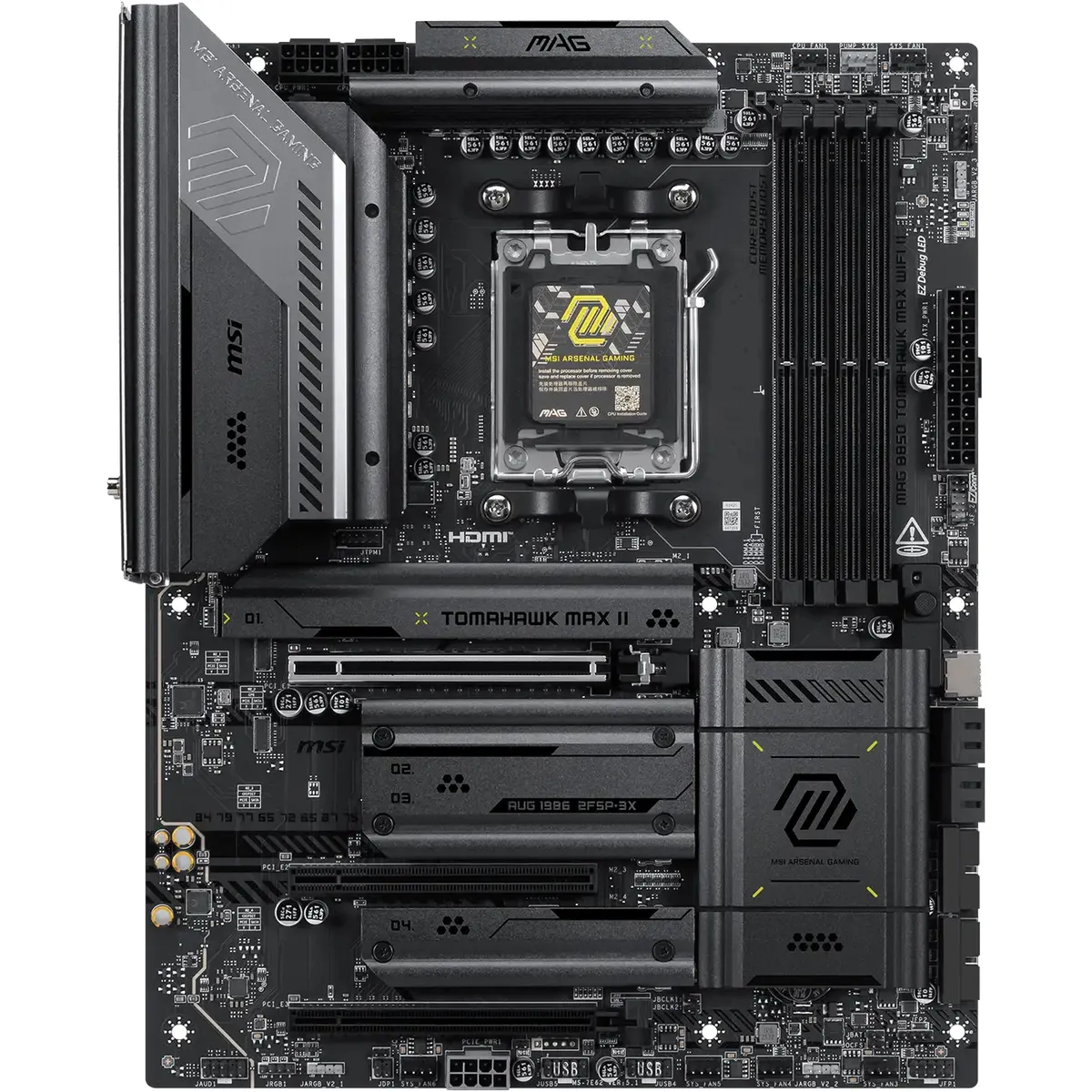 Материнська плата MSI MAG B850 Tomahawk Max WiFi II Socket AM5 - мініатюра 4