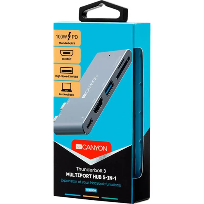 Док-станція Canyon CNS-TDS05DG - мініатюра 4