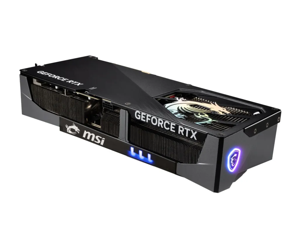 Відеокарта GF RTX 5090 32GB GDDR7 Gaming Trio OC MSI (GeForce RTX 5090 32G GAMING TRIO OC) - мініатюра 2