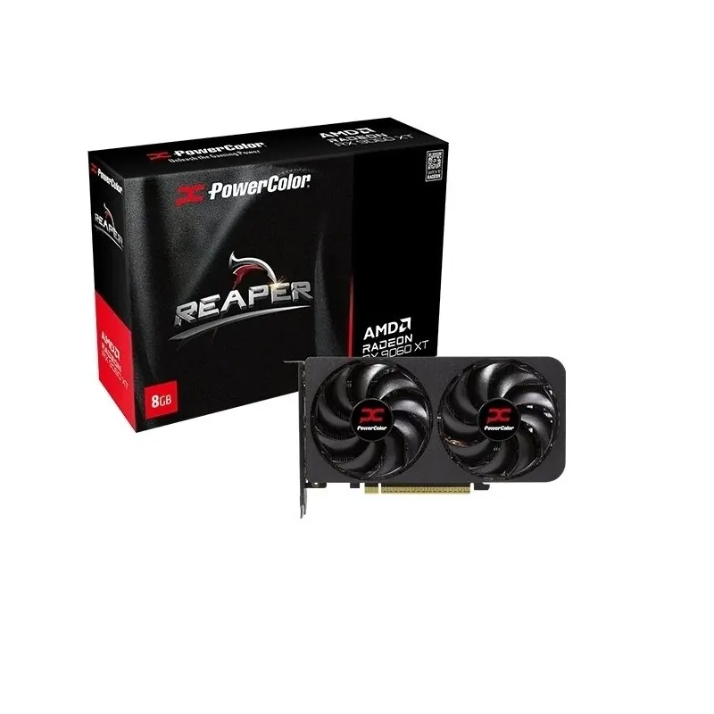 Відеокарта AMD Radeon RX 9060 XT 8GB GDDR6 Reaper PowerColor (RX9060XT 8G-A) - мініатюра 6