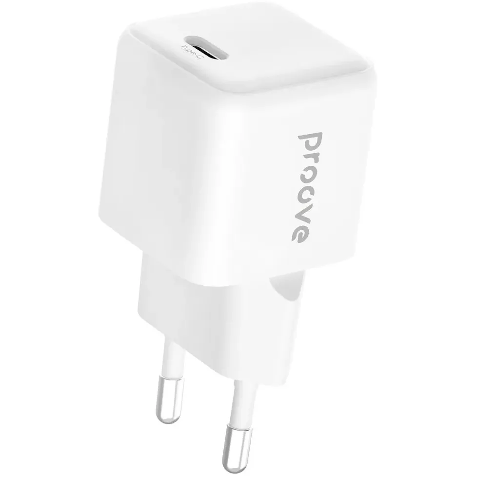 Мережевий зарядний пристрій Proove Pocket GaN 25W White (WCPG25010202) - зображення 1