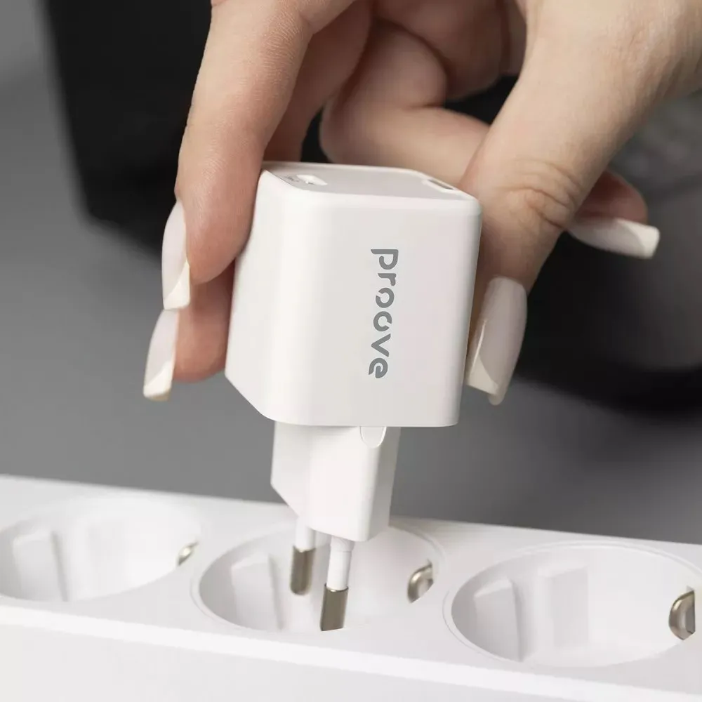 Мережевий зарядний пристрій Proove Pocket GaN 25W White (WCPG25010202) - мініатюра 2