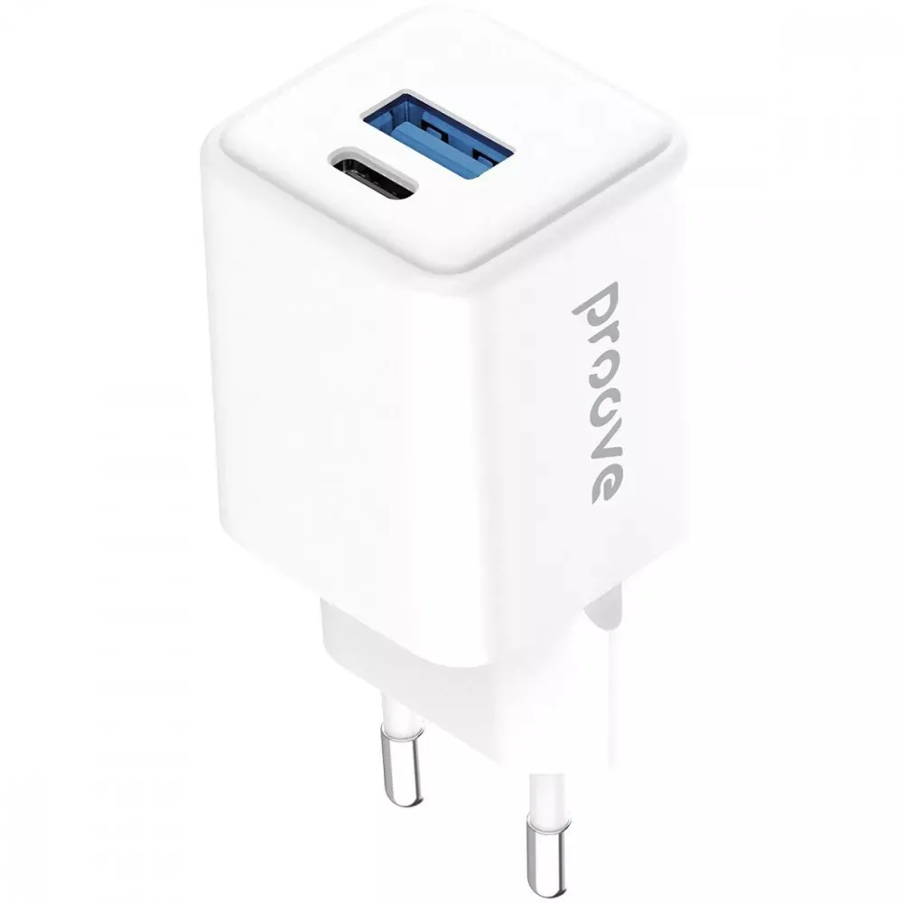 Мережевий зарядний пристрій Proove Pocket GaN 30W White (WCPG30110002) - зображення 1