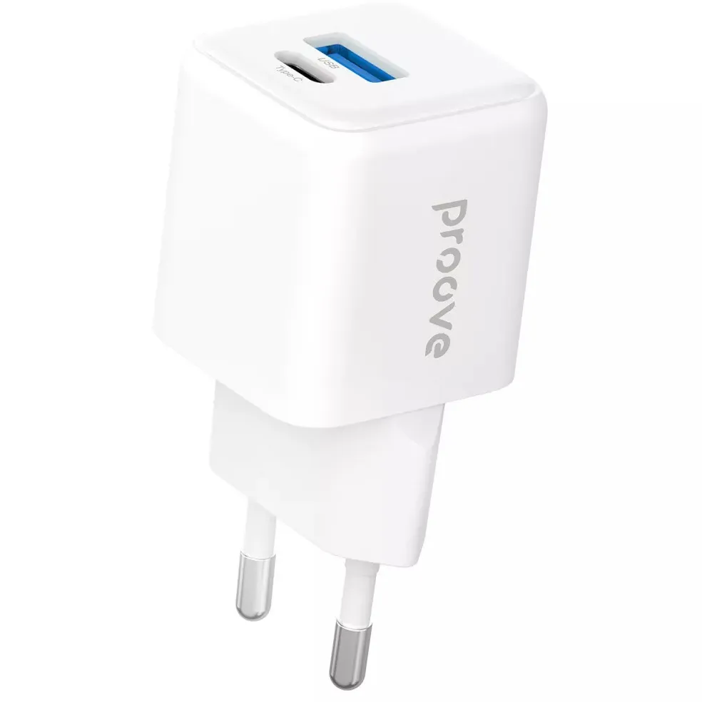 Мережевий зарядний пристрій Proove Pocket GaN Plus 25W White (WCPG25111202) - зображення 1