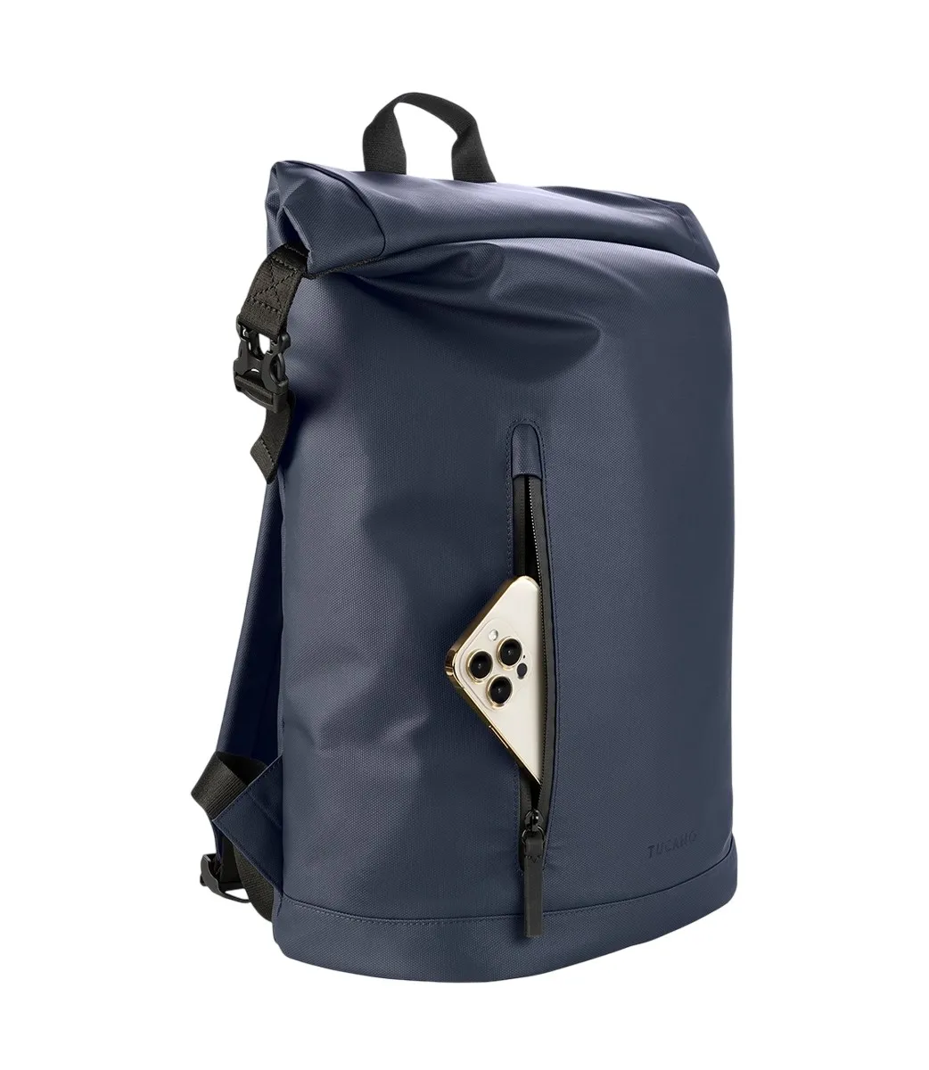 Рюкзак для ноутбука Tucano Rollo 15.6" Blue (BKROL15-B) - мініатюра 2