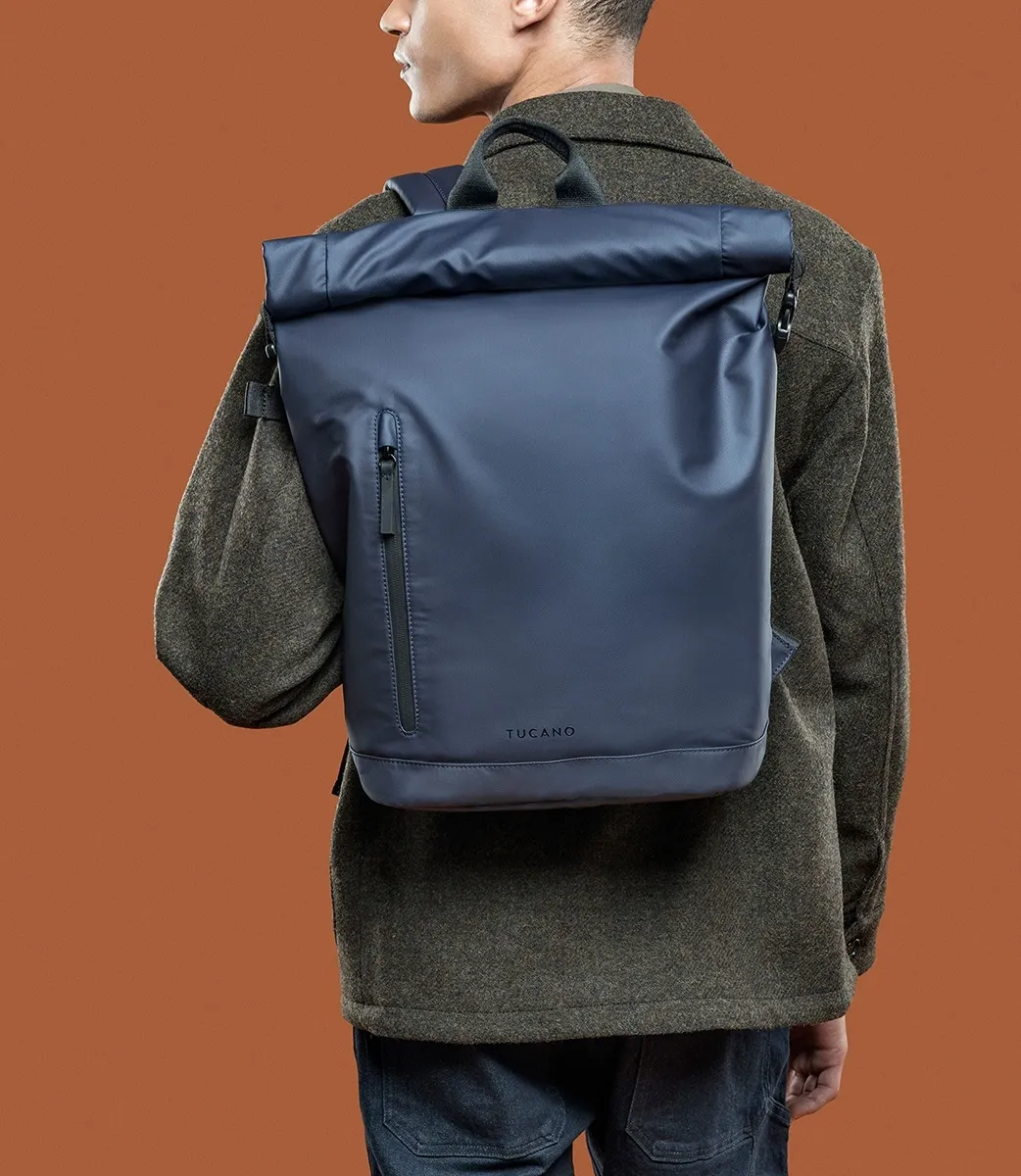 Рюкзак для ноутбука Tucano Rollo 15.6" Blue (BKROL15-B) - мініатюра 6