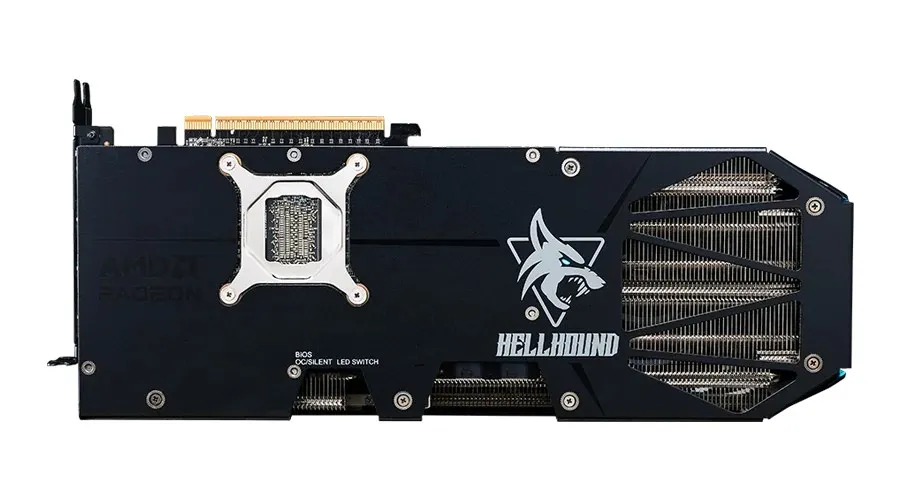 Відеокарта AMD Radeon RX 9070 GRE 12GB GDDR6 Hellhound PowerColor (RX9070GRE 12G-L/OC) - мініатюра 7