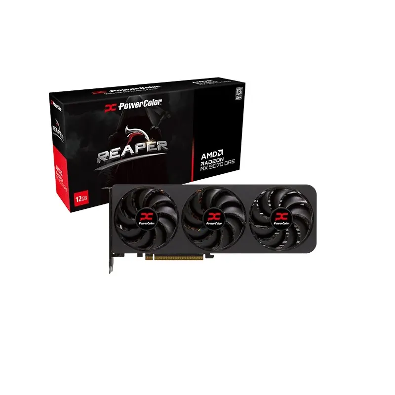 Відеокарта AMD Radeon RX 9070 GRE 12GB GDDR6 Reaper PowerColor (RX9070GRE 12G-A) - мініатюра 6