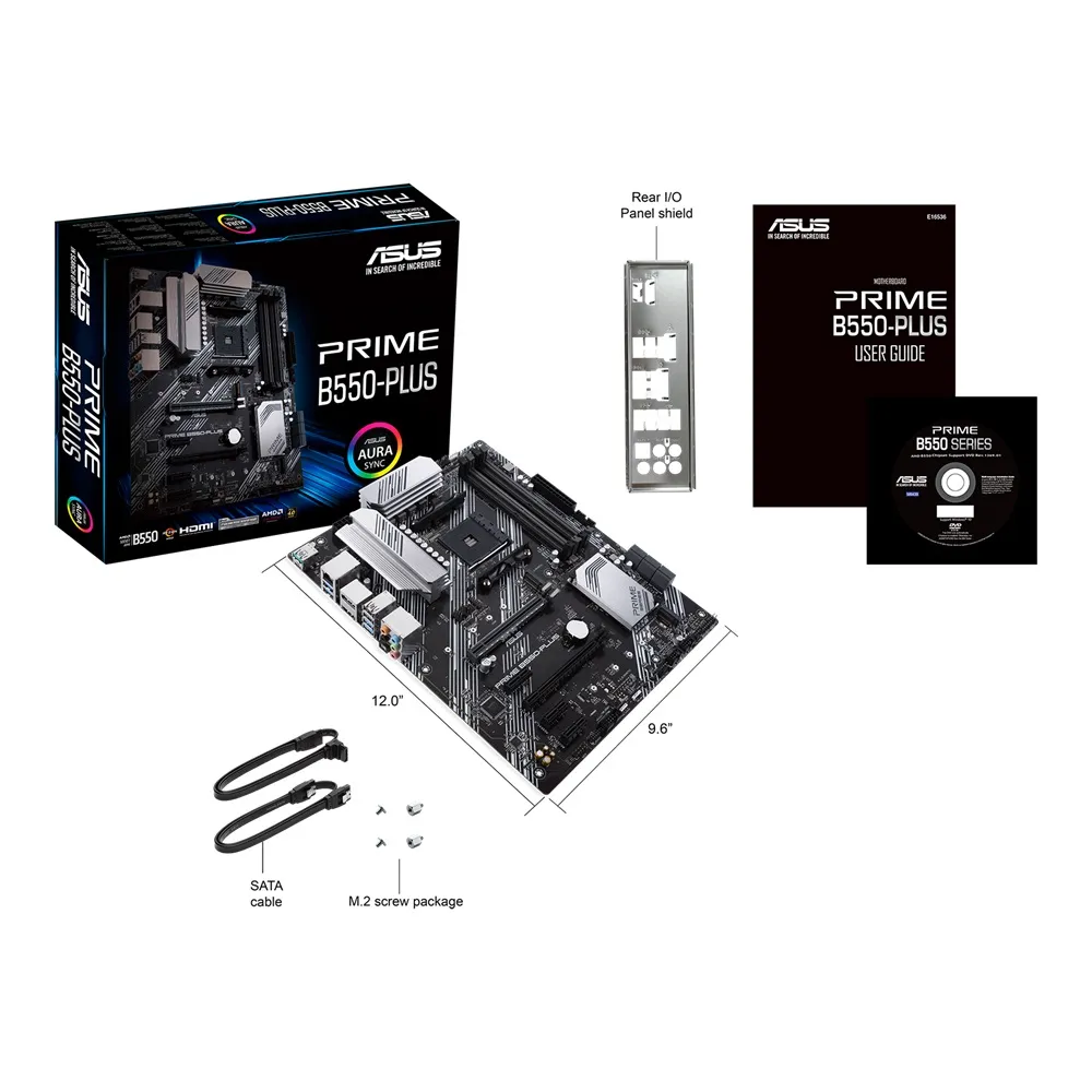 Материнська плата Asus Prime B550-Plus Socket AM4 - мініатюра 7