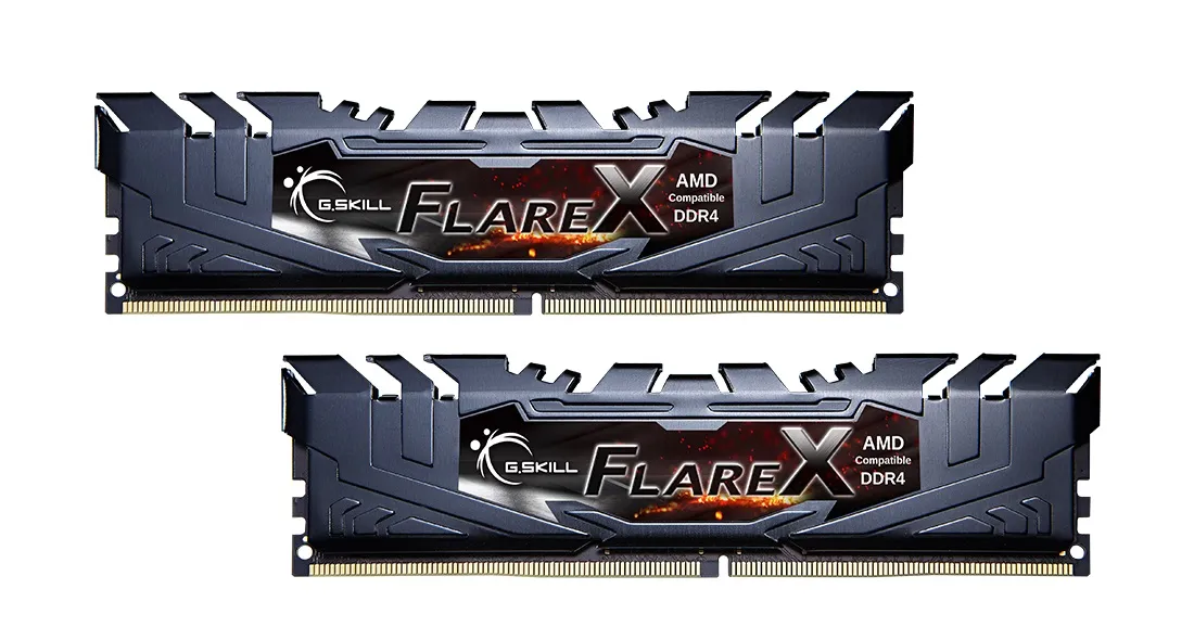 Модуль пам`ятi DDR4 2x8GB/3200 G.Skill Flare X (F4-3200C16D-16GFX) - мініатюра 2