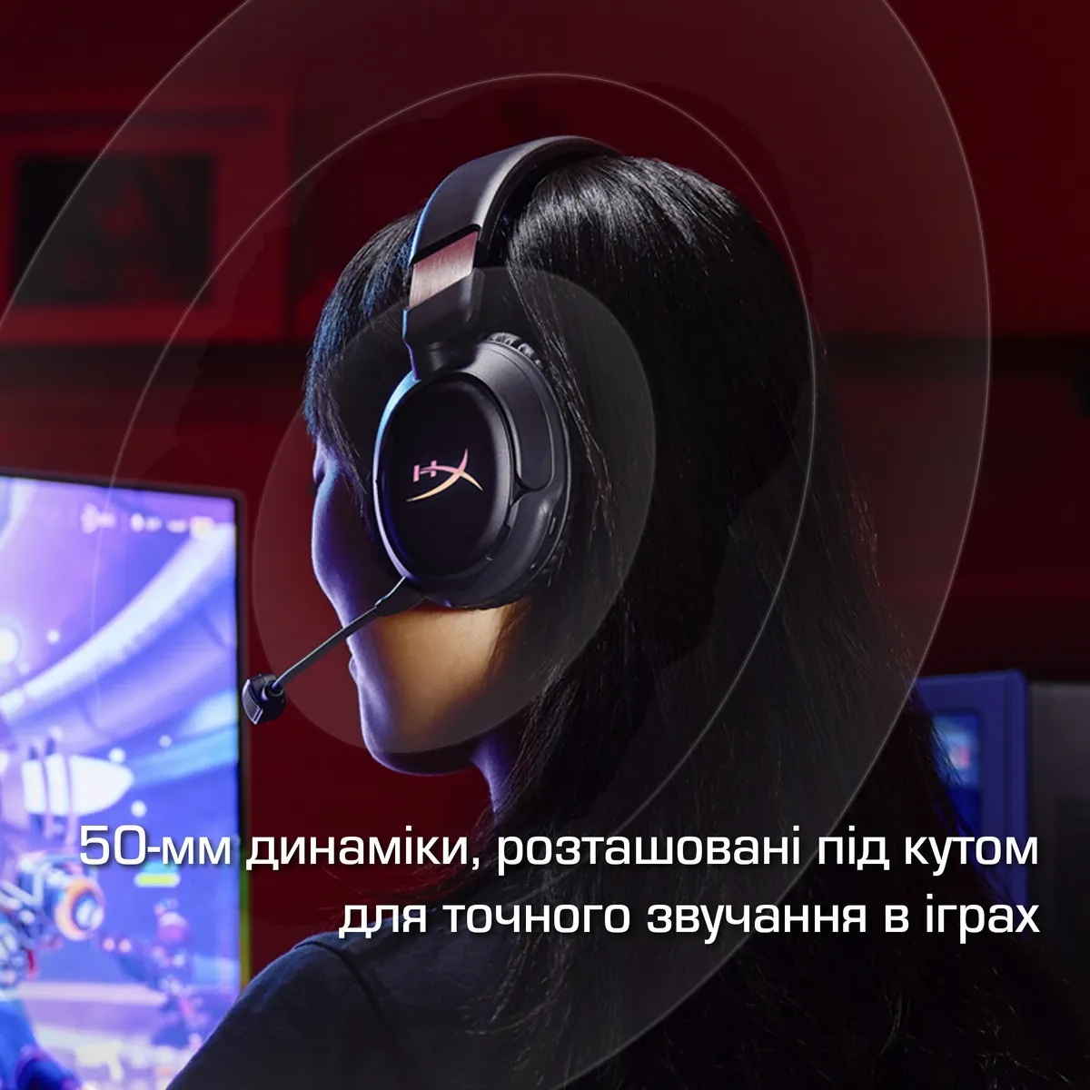 Bluetooth-гарнітура HyperX Cloud Flight 2 Wireless White (B5VC5AA) - мініатюра 5